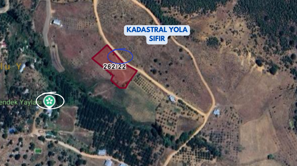 KONYA HADİM GÖYNÜKKIŞLA KÖYÜNDE 3.022 M² TARLA SATILIKTIR. - KONYA HADİM fotoğraf 4